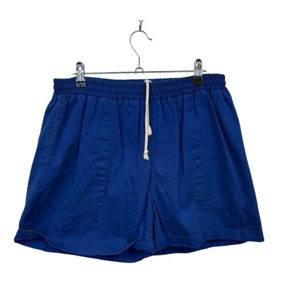 Vintage Pony Blue Drawstring Shorts - Picture 1 of 8